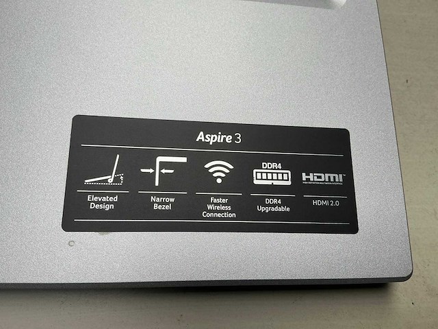 Acer aspire3 laptop - afbeelding 6 van  9