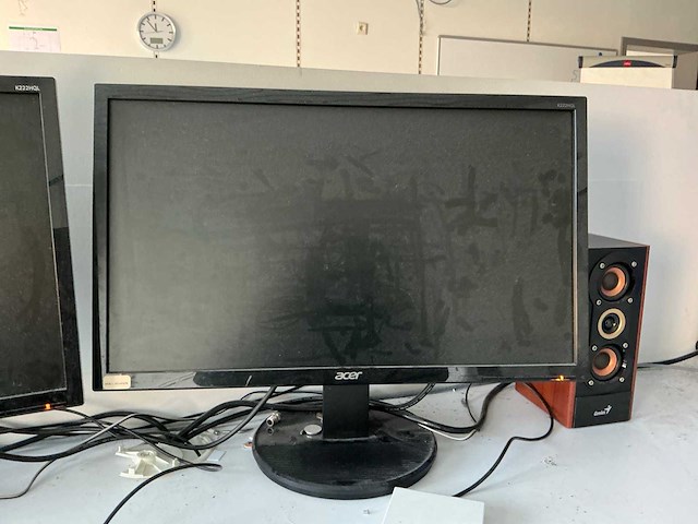 Acer k222hql pc-scherm (2x) - afbeelding 3 van  9