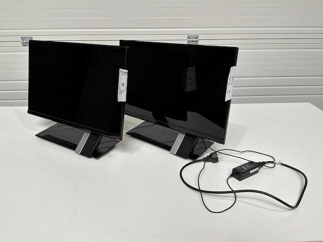Acer s235hl monitor (2x) - afbeelding 1 van  4