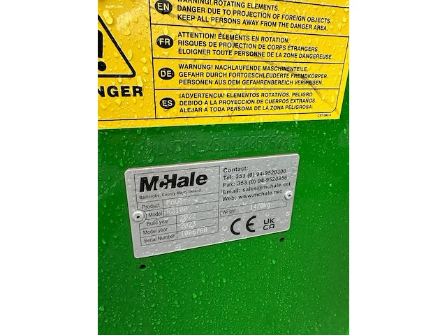 Achterbouw-/schijvenmaaier mchale r3100 - afbeelding 3 van  11