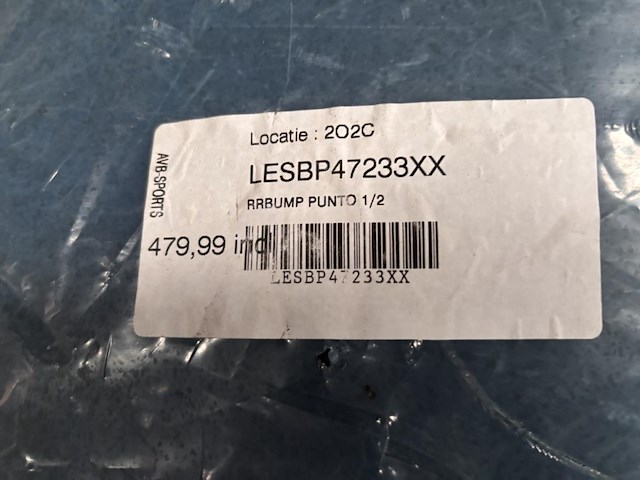 Achterbumper fiat punto - afbeelding 3 van  3