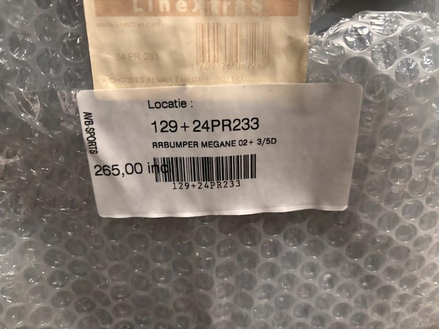Achterbumper renault megane - afbeelding 3 van  3