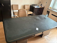 Acior set met een bureau bestaande uit 5 kasten, 5 stoelen, 1 vloerlamp en 1 bureau - afbeelding 14 van  21