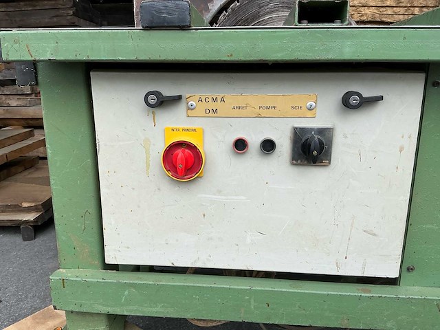 Acma deninger schulpzaagmachine - afbeelding 5 van  8