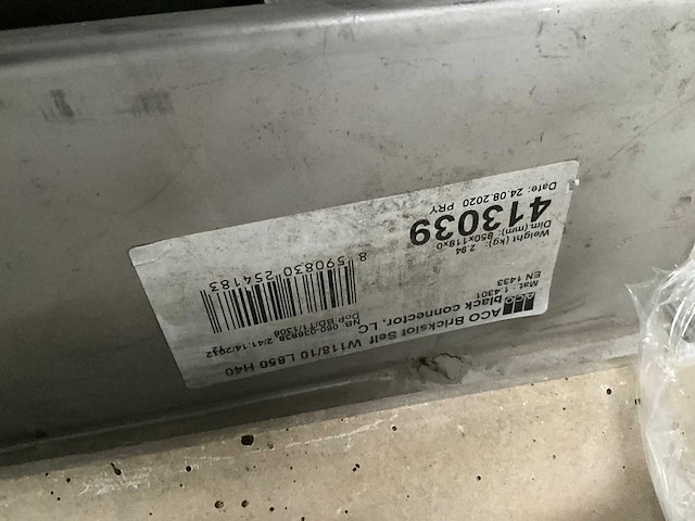 Acodrain afvoergoten (15x) en tussenelementen - afbeelding 4 van  13