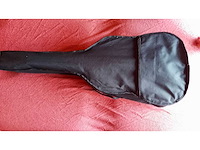 Acoustische gitaar rood - afbeelding 3 van  4