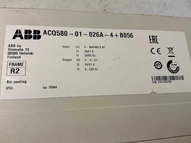 Acq580-01-026a-4+b056 frequentieregelaar - afbeelding 5 van  5