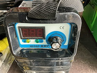 Acr 160 draagbaar elektrode lasapparaat inclusief toorts enz