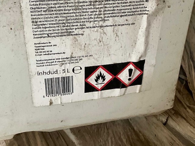 Acro alcoliquid 85% 5l (40x) - afbeelding 2 van  4