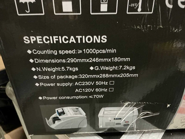 Acropaq bill counter biljettenteller - afbeelding 3 van  4