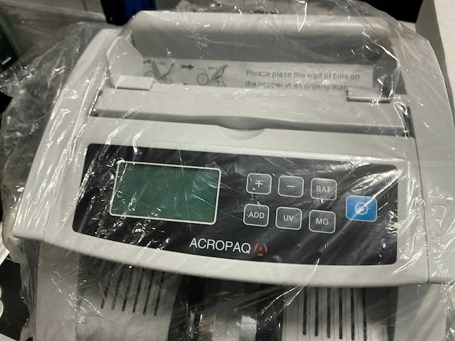 Acropaq bill counter biljettenteller - afbeelding 4 van  4