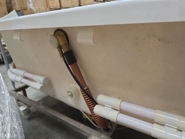 Acryl rechthoekig hydromassagebad eago - afbeelding 6 van  15