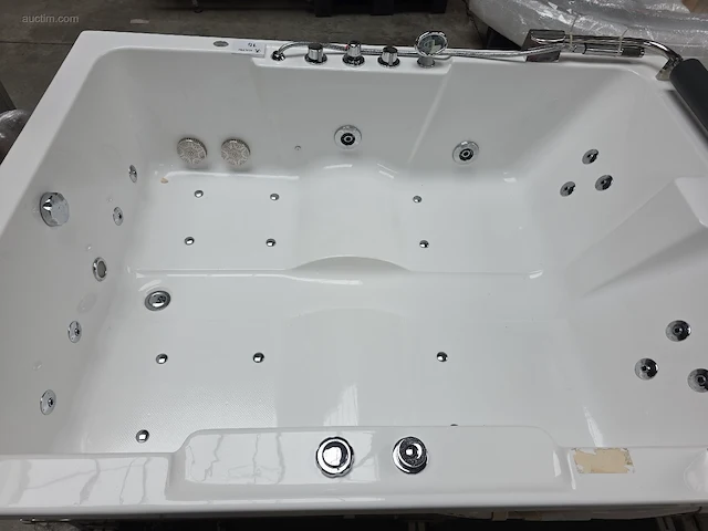 Acryl rechthoekig hydromassagebad eago - afbeelding 8 van  15