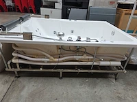 Acryl rechthoekig hydromassagebad eago - afbeelding 15 van  15