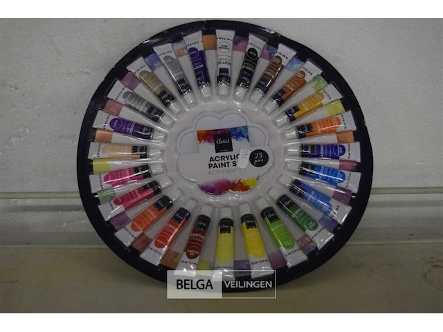Acryl verfset - afbeelding 1 van  4