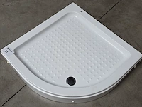 Acryl witte douchebak eago 1/4 rond