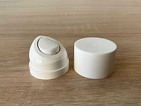 Actuator white amber and white matt overcap 38mm overige verpakkingsmaterialen (74631x) - afbeelding 3 van  4