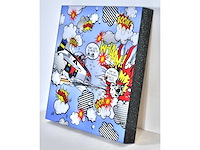 Ad van hassel – roy lichtenstein - limited edition, 1/50 - afbeelding 1 van  5
