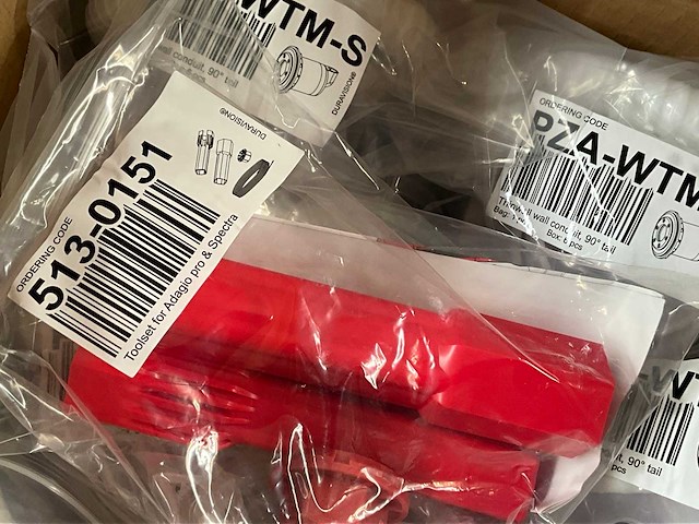 Adagio pro zwembad-wanddoorvoer voor led (6x) - afbeelding 2 van  4