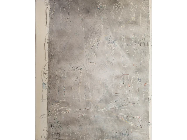 Adam chmielowiec (xx/xxi), 'sen', 1994, oil on canvas 170 x 140 cm. (66.93 x 55.11 in.) - afbeelding 1 van  8