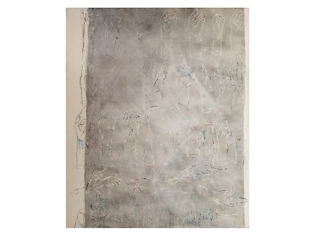 Adam chmielowiec (xx/xxi), 'sen', 1994, oil on canvas 170 x 140 cm. (66.93 x 55.11 in.) - afbeelding 2 van  8