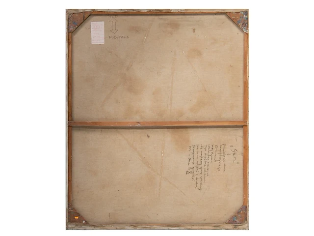 Adam chmielowiec (xx/xxi), 'sen', 1994, oil on canvas 170 x 140 cm. (66.93 x 55.11 in.) - afbeelding 3 van  8