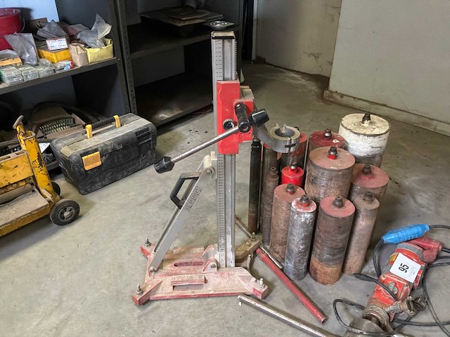 Adamas 1600 diamantkernboormachine met standaard - afbeelding 4 van  5