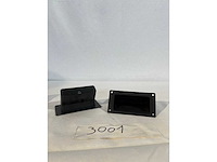 Adamhall - insert handle plastic black (18x) - afbeelding 1 van  1