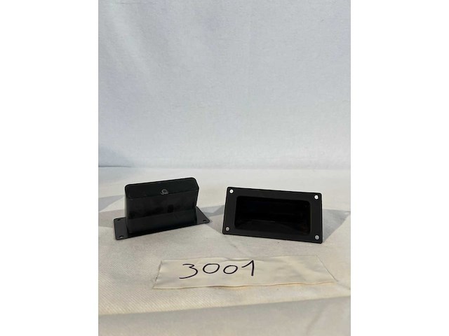 Adamhall - insert handle plastic black (18x) - afbeelding 1 van  2