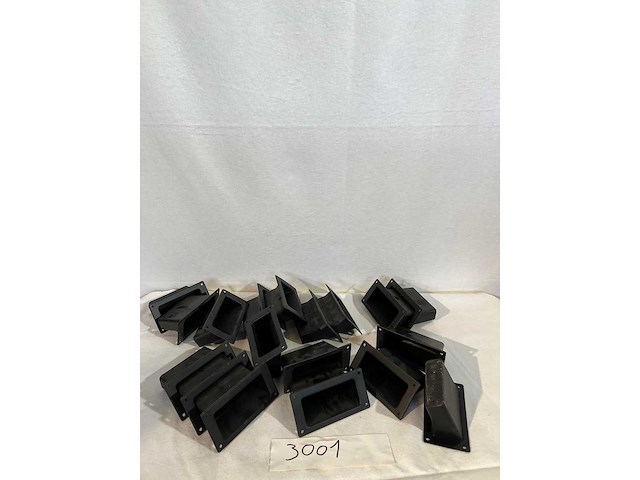 Adamhall - insert handle plastic black (18x) - afbeelding 2 van  2