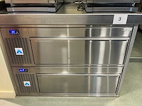 Adande koel-/vrieswerkbank