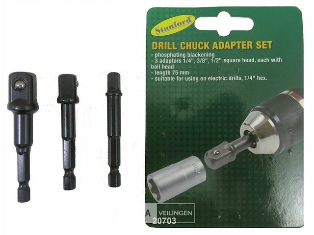 Adaptor sds dopset boormachines - afbeelding 1 van  2