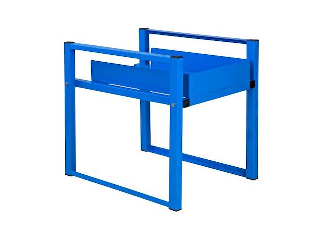 Adb drumrek voor 30 en 60 liter drums, lichtblauw (ral 5012), 91005 - afbeelding 2 van  4