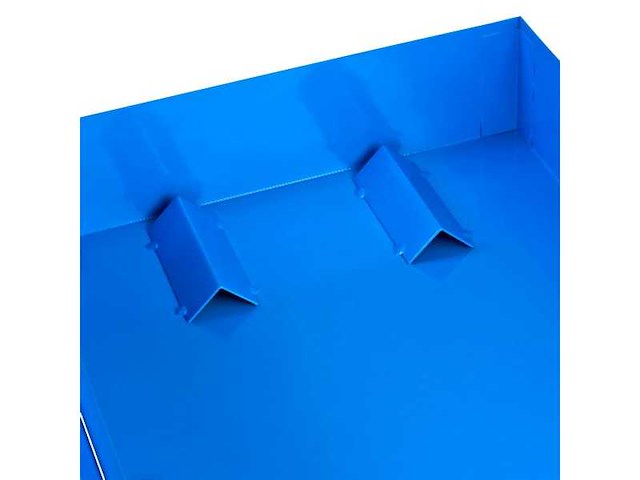 Adb drumrek voor 30 en 60 liter drums, lichtblauw (ral 5012), 91005 - afbeelding 3 van  4