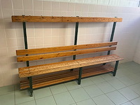 Adec sport kleedkamerbank (6x) - afbeelding 1 van  6