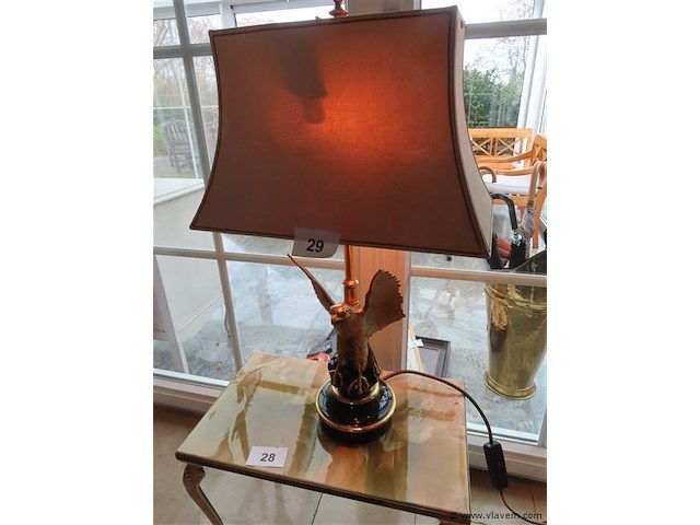 Adelaarslamp hoogte 70cm - afbeelding 1 van  4