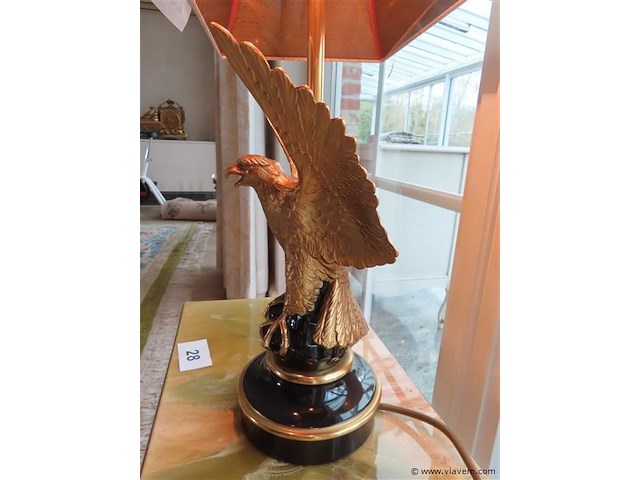 Adelaarslamp hoogte 70cm - afbeelding 3 van  4