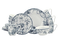 Adelaide blue, 16-delig dinerset, porselein - afbeelding 2 van  8