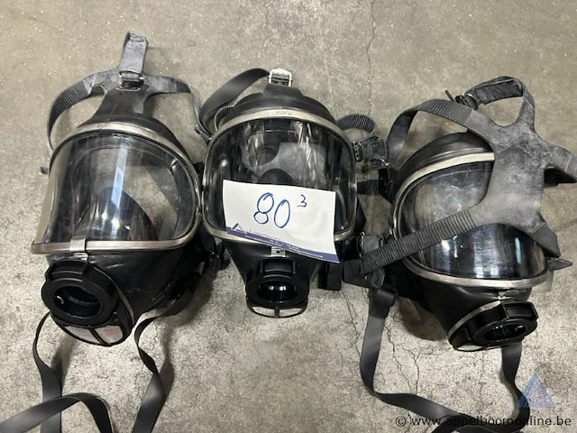 Ademluchtmasker dräger panorama nova, met spin - afbeelding 1 van  1