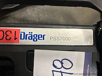 Ademluchttoestel dräger pss7000, inclusief ademluchtmasker. werking niet gekend. - afbeelding 3 van  5