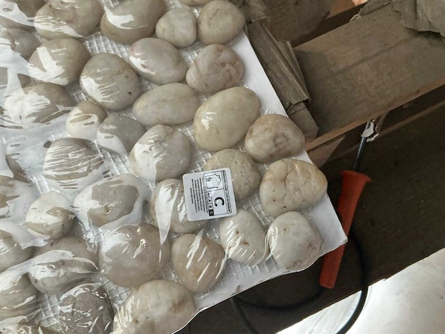 Adeo border galet il creme polished keramische wandtegel (350x) - afbeelding 3 van  5