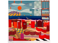 Adi steurbaut - verboden te zwemmen - litho - afbeelding 1 van  6