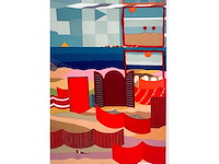 Adi steurbaut - verboden te zwemmen - litho - afbeelding 5 van  6