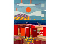 Adi steurbaut - verboden te zwemmen - litho - afbeelding 6 van  6