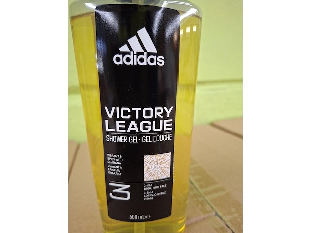 Adidas shower gel 600 ml ( 5 x ) - afbeelding 2 van  2