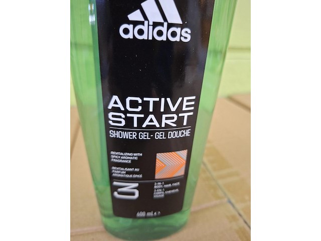 Adidas shower gel 600 ml ( 5 x ) - afbeelding 2 van  3