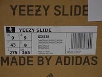 Adidas yeezy slide glow green maat 42,5 nieuw in doos (2) - afbeelding 10 van  10