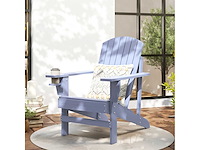 Adirondack tuinstoel met ingebouwde bekerhouder (x2) - afbeelding 2 van  7