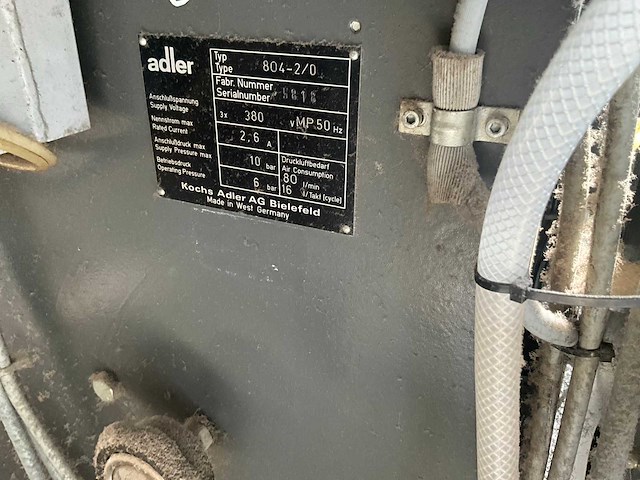 Adler 804 2-0 zakopzetautomaat - afbeelding 2 van  11