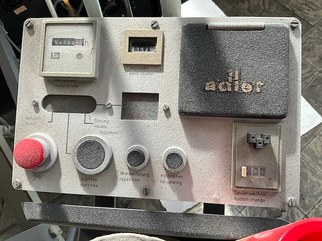 Adler 804 2/0 zakopzetautomaat - afbeelding 1 van  7